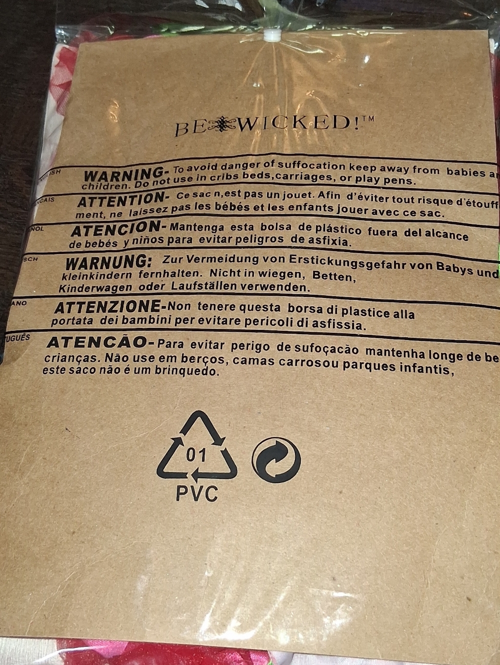 Berry Cute Pink Strawberry Costume with Green Striped Stockings - Picture 5 of 5